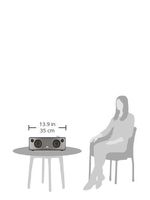 GGMM M3 WiFi Bluetooth Speaker, Smart WiFi Speaker for Streaming Music, HiFi Audio Stereo Surround Powerful Bass Speaker, AirPlay Speaker Wooden Cabinet (Black)