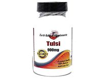 Tulsi 900mg * 180 Capsules 100% Natural - by EarhNaturalSupplements