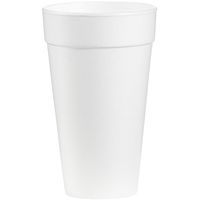 Dart 20J16 Foam Drink Cups, 20oz (Case of 500)