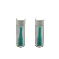 SUPVOX 2pcs Contact Lens applicator Hard Eye Contact Lens Remover Suction Cup with Bottle for Travel Home(Green)