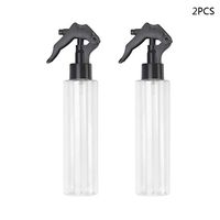 chuwa Empty Spray Bottle Spraying Bottles Leak Proof Mist Empty Water Bottle for Cleaning Solution Planting Pet with Adjustable Nozzle 2 Pack 150ml