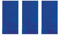 50-Count Touch of Color Paper Dinner Napkins, Cobalt (3 pack)