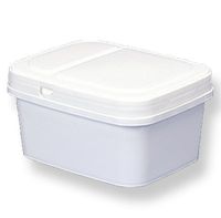 1 gal. Short Square Ez Stor Bucket Pail and lid, 12 Pack