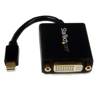 StarTech MDP2DVI Mini DisplayPort to DVI Video Adapter Converter Color: Black Size: Adapter