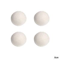 TEXXIS Washing Machine Saves Drying Time Natural Reusable Laundry Wool Dryer Balls Laundry Bags
