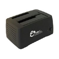 SIIG INC SC-SA0412-S1 SATA I/II TO USB 3.5IN&2.5IN 480MB 2DUALBAY DOCKING W/COOL FAN