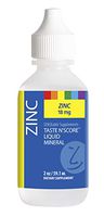 Taste N' Score Liquid Ionic Zinc Supplement; 100% Pure; 18 mg; 118 Servings
