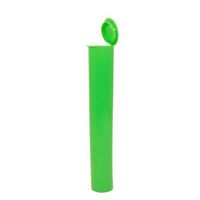 116mm Pre-Roll Doob J Tube Squeeze Pop Top Container King Size 4" Cone (100 Count, Lime Green)