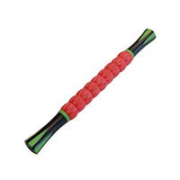 Muscle Roller Stick for Athletes and Runners- Muscle Roller Massage Stick for Relief Muscle Cramping and Tightness,Physical Therapy &Legs Back Recovery (Red)