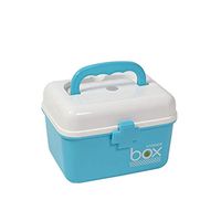 RHHWJJXB Medicine Box Large Family First Aid Kit Plastic Medical Storage Box Small Medical Kit Home Nail Storage Box (Color : B)