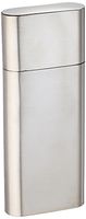 Visol Products Livorno Stainless Steel 3-Finger Cigar Case