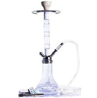 YINSY 21" 1 Hose Hookah Complete Set, Quality Modern Arabian Hookah with Accessories