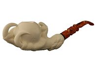 Special Eagle's Claw - Meerschaum Pipe - Hand Carved from The Best Quality Block Meerschaum - Comes in a CASE - New
