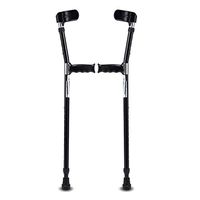 MYJZY Lightweight Adult Forearm Crutches(Pair),Portable Medical Arm Cuff Crutch,Height Adjustable Aluminum Alloy Elbow Walker,Ergonomic Design