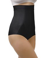 Tonus Elast High Waist Postpartum Recovery Panties, Tummy Forming Girdle Body Shaper (L, Black)