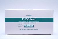 Phos-NaK Dietary Supplement Sodium/Potassium/Phosphorus 160 mg - 280 mg - 250 mg Strength Oral Powder 100 per Pack Assorted Fruit Flavors, 60258000601 - Pack of 100
