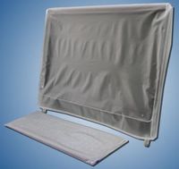 LCD WIDESCREEN VINYL MONITOR COVER 22-24" 23.25" widex 3" deep x 16" high