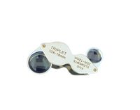 Ajax Scientific 20x Pocket Loupe, 12mm Diameter
