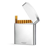 High-end Portable Cigarette case - Ultra-Thin Metal Texture -Hipster Equipment - 20 Sticks (Glossy)
