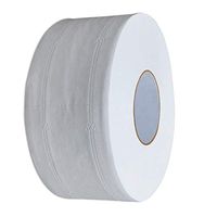 4-PLY Jumbo White Roll Paper Towels Kitchen Household Hand Tissue Bathroom Toilet Paper, Skin & Eco Friendly Huge Rolls Paper Towel Roll (4 Rolls)