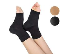 TOFLY Plantar Fasciitis Socks for Women Men, True 20-30mmHg Compression Socks for Arch & Ankle Support, Foot Care Compression Sleeves for Injury Recovery, Eases Swelling, Pain Relief, 1 Pair, Black M