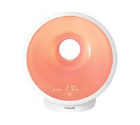 Philips SmartSleep (HF3650/60) Sleep & Wake-up Light Therapy Lamp, With Sunrise Alarm & SunSet Fading Night Light, White