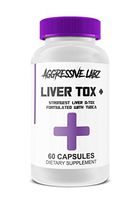 Aggressive Labz Liver Tox Plus, Natural Supplement for Healthy Liver Function, Cleanse and Optimize, Extreme Detox Formula with TUDCA and NAC, 60 Capsules
