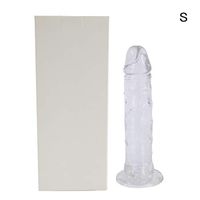 Vvyiyi Tricolor Si-mula'tion TPE Silicone Small Size 7 Inch Dìdlõ for Women Ma'ssa-ger (White)