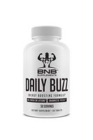 Daily Buzz - Energy Supplement - No Crash - No Jitters - Helps Enhance Focus - 60 Vegetarian Tablets - by BNB Supplements
