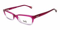 D&g Dd1189 Eyeglasses Fuxia Gradient Demo Lens 52 16 135