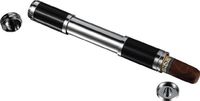 Visol "Kinetic" VCASE497 Carbon Fiber Adjustable Cigar Case, Black, Chrome