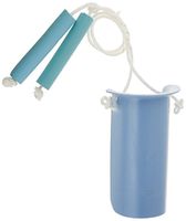 Sammons Preston Sock and Stocking Aid with Built-Up Foam Handles, Pediatric Size Easy On Easy Off Aide with 19" Rope & Foam Grip, Sock Pull On Assist, Children Size