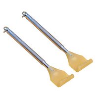 guohanfsh 2Pcs Back Scratcher Telescopic Portable Massager Stick Body Itching Scraper Claw Health Care