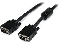 StarTech MXT101MMHQ10 Coax High Resolution VGA Monitor Cable - VGA cable - HD-15 (M) - HD-15 (M) - 10 ft - molded - black - for P/N: RKCONS2001GB, ST122LEU, RACKCONV1901, RACKCONS2001, USB2VGADVI, SV431DDVDUA, SV231DDVDUA, VS410RVGAA