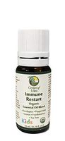 Immune Restart Adults & Kids, Organic Essential Oil Blend for Immune Support, Antibacterial, Antiviral, 100% Pure Therapeutic Grade, Non-GMO Eucalyptus, Peppermint, Tea Tree, Lemon, Frankincense