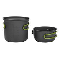VGEBY1 Camping Pot, Durable Camping Cookware Set Pot and Cover for Outdoor Cooking Picnic