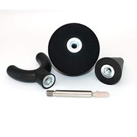 Jigsaw Massage Adapter Bit - Percussion Attachment Tool for Deep Tissue, Trigger Point, Massage 3Pcs Percussion Massage Tips with 1pcs Rod