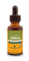 Herb Pharm Certified Organic Lobelia Liquid Extract for Musculoskeletal System Support - 1 Ounce