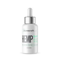 Nanocraft Hemp Oil Day Relief Drops - Made in USA - Energy - B12 - Caffeine