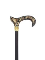 Classy Walking Canes CWC4170BRD Diamonds & Pearl Cane - Bronze - 31-38” Adjustable Height Cane with Aluminum Shaft. Functional Grip Canes