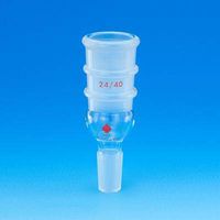 ACE GLASS 5005-30 Series Enlarging Connecting Adapter, 34/45 Outer Top, 29/42 Inner Bottom