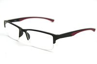 ColorViper 6904 Semi-Rimless Flexie Reading Glasses NEW COLOR (RED, 1.25)