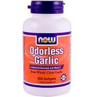 Now Foods Odorless Garlic Original 2500mg, 250 gels ( Multi-Pack)