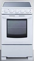 Summit REX2051WRT 20 Inch Electric Freestanding Range in White