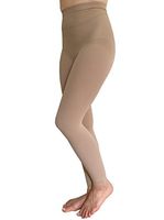 BIOFLECT® Infrared Compression Micromassage Leggings - Therapy for Edema, Inflammation, Cellulite, Pain - Slimming Support and Comfort - Natural Alternative Treatment - Sand 3XL