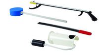 FabLife Standard ADL Hip/Knee Equipment Kit Reacher - 26 Inch Length/Shoehorn - 18 Inch Length, 86-0070 - Sold by: Pack of One