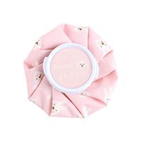 Xisheep Hot Cold Physiotherapy Bag, Reusable Ice Bag Care Bags Hot Water Bottle for Head Leg Muscle Injury Relief Pain Hand Warmer (Pink)