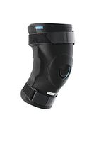 Ossur Formfit Hinged Knee Sleeve (Non-ROM) - Open Patella Stabilizer for Meniscus ACL, PCL, MCL, LCL Ligament Relief Support (Small)