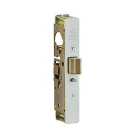 Adams Rite 4900-46-102-628 Heavy Duty Deadlatch with 1-1/2" Backset and Flat Faceplate. RH or LHR with a 2-5/8" Strike. 628 Clear Anodized Finish.