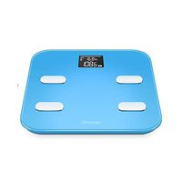 XF Scales Body Fat Scale - Home Dormitory Small Smart Body Weight Scale Weight Loss Scale Bluetooth Precision Electronic Scale Bathroom Accessorie (Color : Blue)
